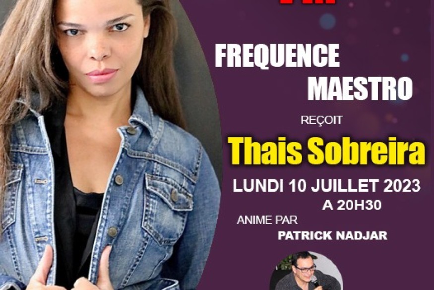 Thais Sobreira dans l'émission Fréquence Maestro